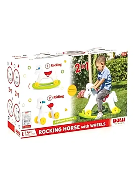 Sallanan Tekerlekli At İkisi Bir Arada