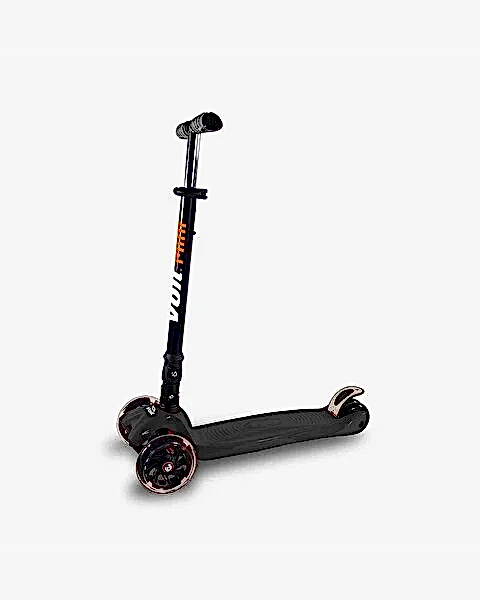 Voit 3 Tekerlekli Işıklı Siyah Scooter