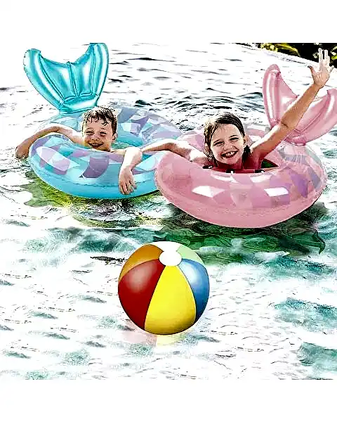 Bestway Kuyruklu Balık Simit Mavi