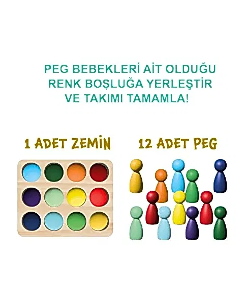 Bee Smart Waldorf 12'li İnsan Figürleri