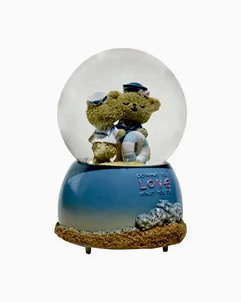 Love Mutlu Ayıcıklar Kar Küresi