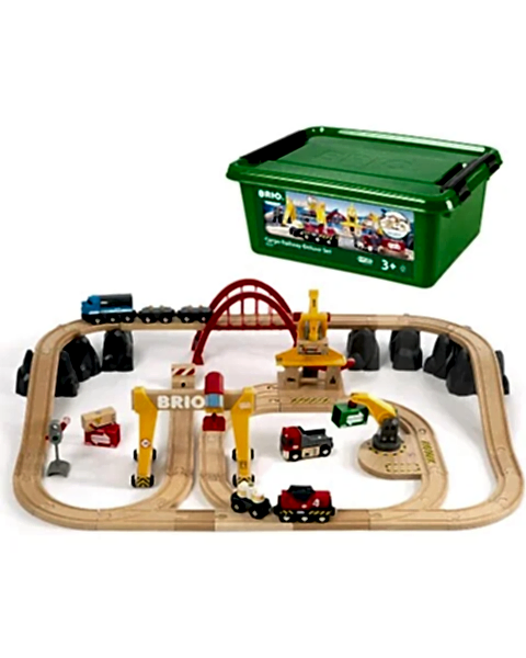 Brio Delüks Kargo Tren Yolu Seti