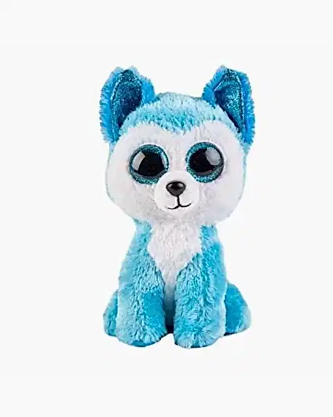 TY Prens Mavi Husky Köpek 15 Cm