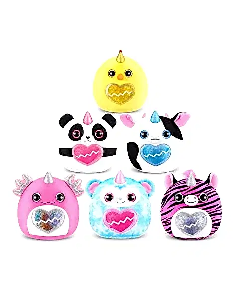 Rainbocorns Mini Eggzania Sürpriz Peluş Beyaz Boynuz