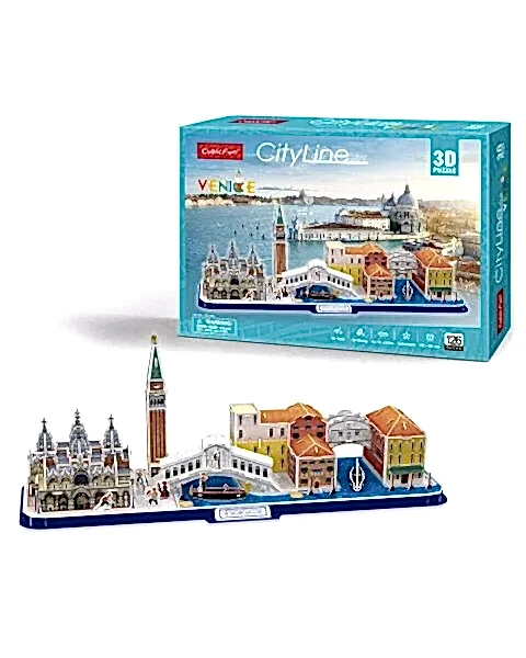 Cubic Fun Venedik 126 Parça 3D Puzzle