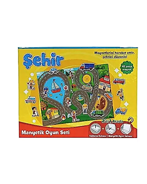 Şehir Manyetik Oyun Seti