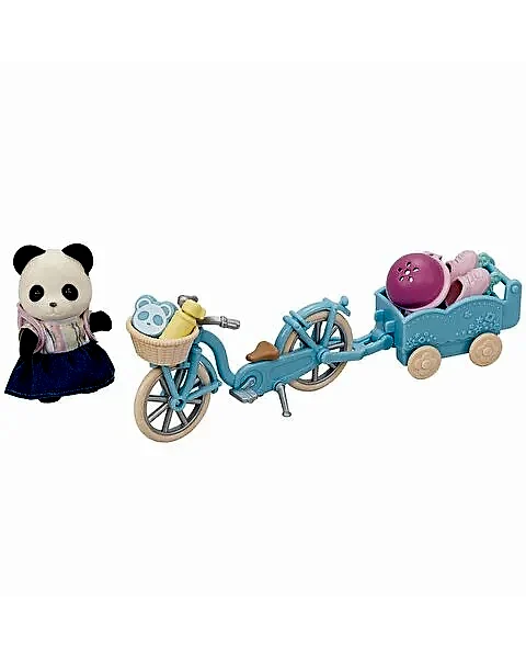 Sylvanian Families Bisiklet ve Paten Seti Panda Kız
