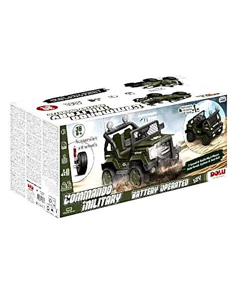 Commando 12 V Uzaktan Kumandalı Akülü Jeep