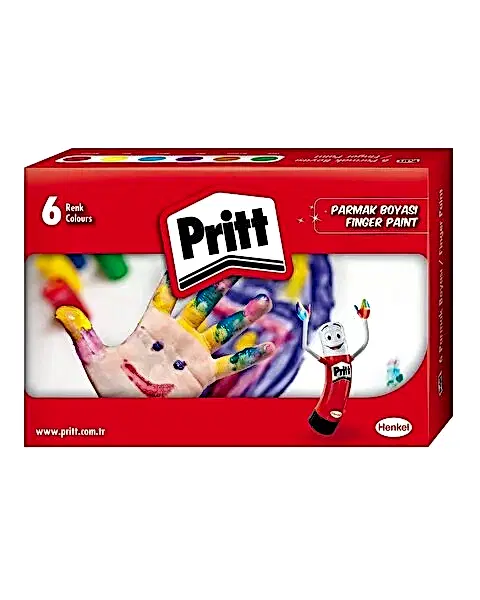 Pritt 6'lı Parmak Boyası 30 Ml