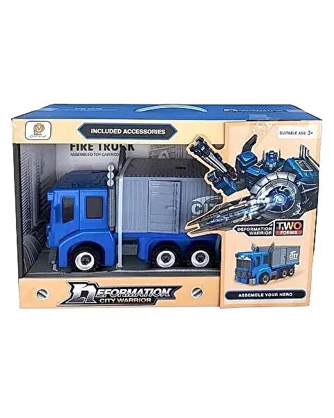 Sürtmeli Dönüşebilen Polis Kamyonu