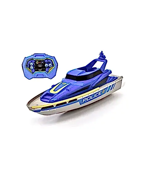 Dickie Rc Police Boat