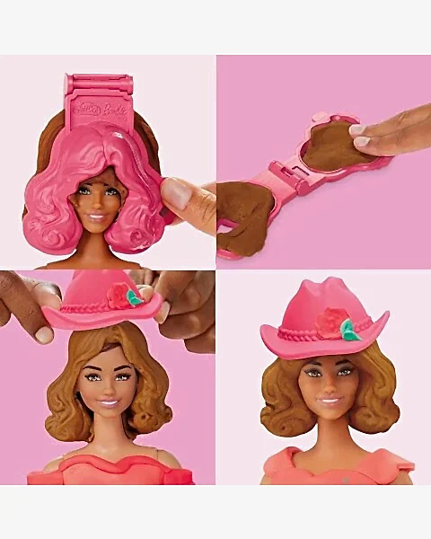 Play Doh Barbie Çiçekli ve Püsküllü Seti G1360
