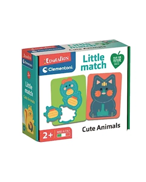 Clementoni Little Match Sevimli Hayvanlar