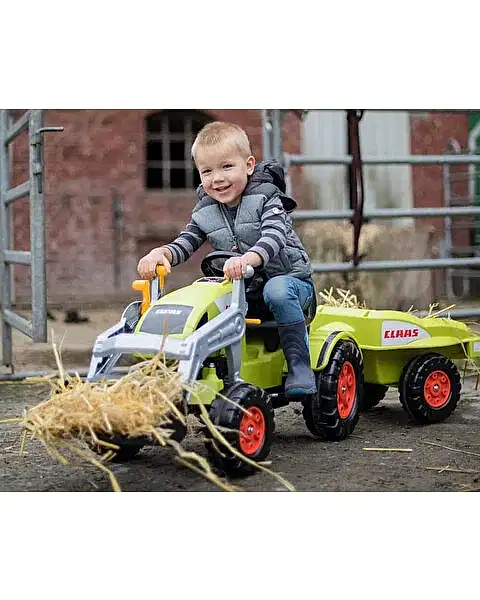 BIG Claas Celtis Yükleyici ve Römork Pedallı Traktör