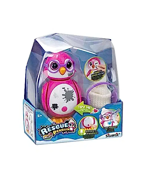 Silverlit Rescue Mini Penguen Pembe