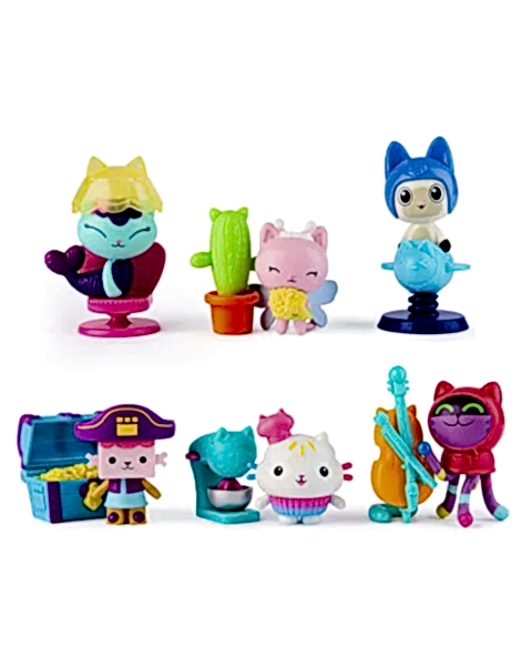 Gabby’s Dollhouse Mercat & Spa Chair Figür ve Aksesuar Seti