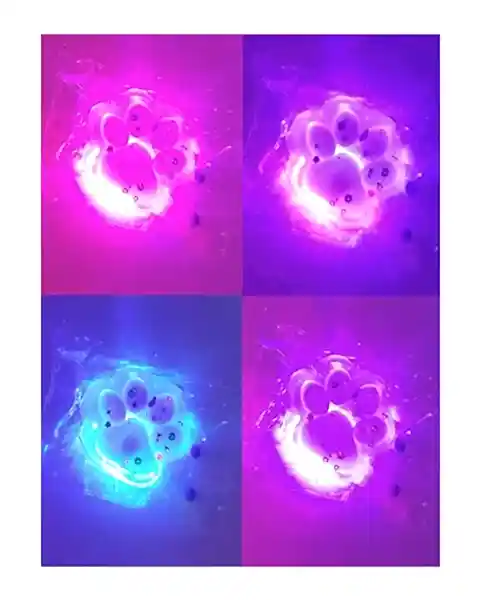 Işıklı Şeffaf Pati Squishy