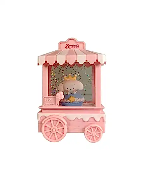 Dondurma Arabalı Kar Küresi