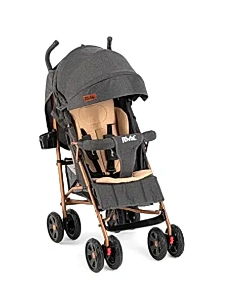 Rival Sweet Tam Yatar Baston Bebek Arabası Gold Antrasit RV111