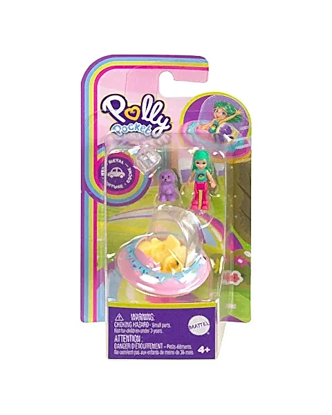 Polly Pocket'ın Muhteşem Araçları Oyun Setleri HKV57