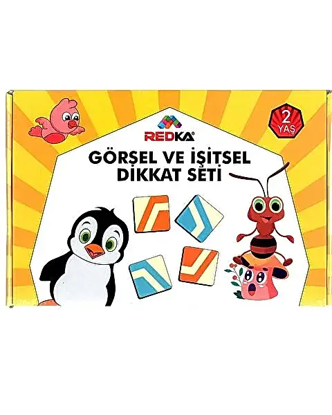 Görsel ve İşitsel Dikkat Seti 2 Yaş