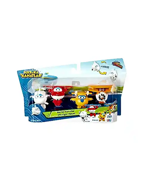 Harika Kanatlar 4´lü Mini Figür Seti (Astra. Jett. Donnie. Grand Albert)