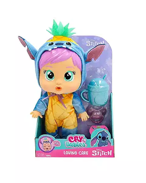 Cry Babies Love and Care Stitch Kostümlü Bebek 927377