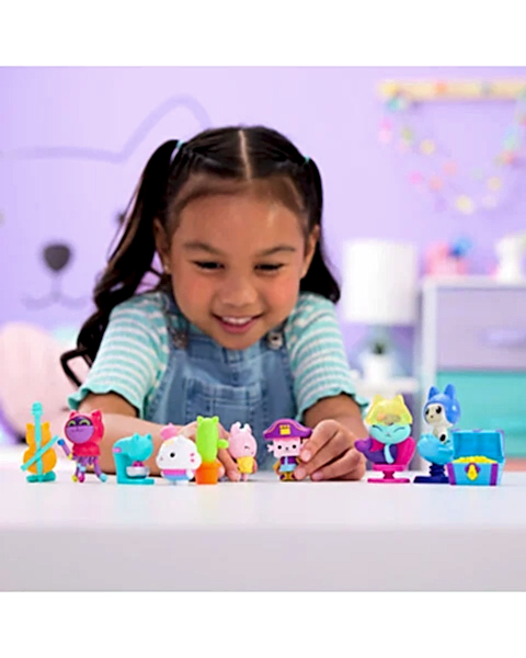 Gabby’s Dollhouse Baby Box Cat & Treasure Box Figür ve Aksesuar Seti
