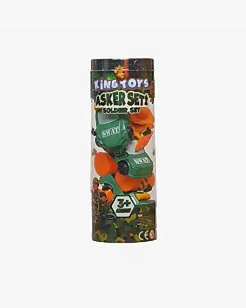 Pet Şişede Asker Seti 13 Parça