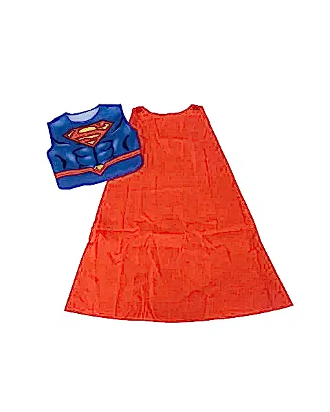 Superman Yelek ve Pelerin Seti