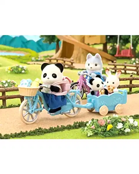 Sylvanian Families Bisiklet ve Paten Seti Panda Kız