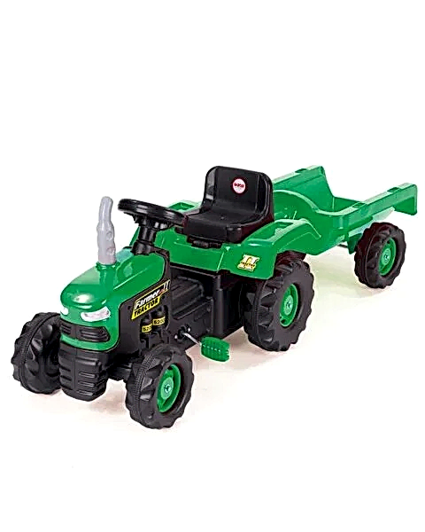 Dolu Römorklu ve Pedallı Traktör