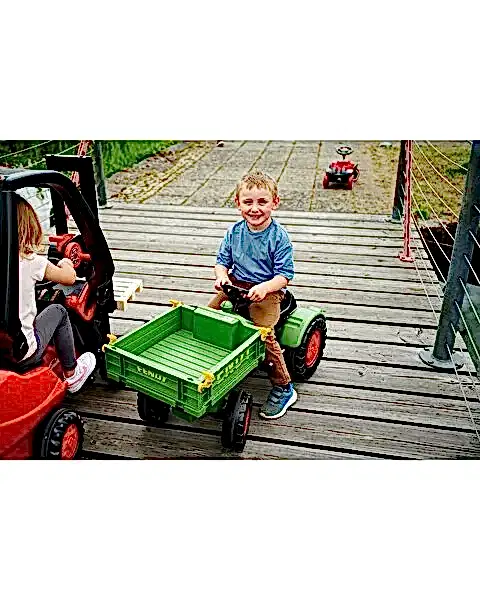 BIG Fendt Ekipman Taşıyıcı Çocuk Traktörü