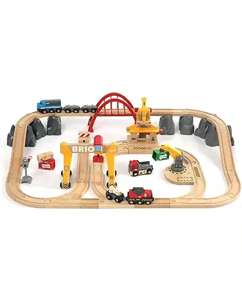 Brio Delüks Kargo Tren Yolu Seti