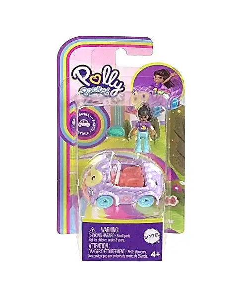 Polly Pocket'ın Muhteşem Araçları Oyun Setleri HKV58