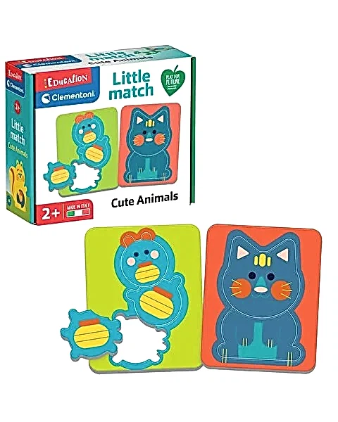 Clementoni Little Match Sevimli Hayvanlar