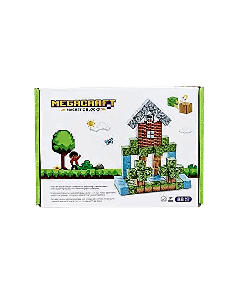 Megacraft Manyetik Bloklar Orman Temalı 88 Parça
