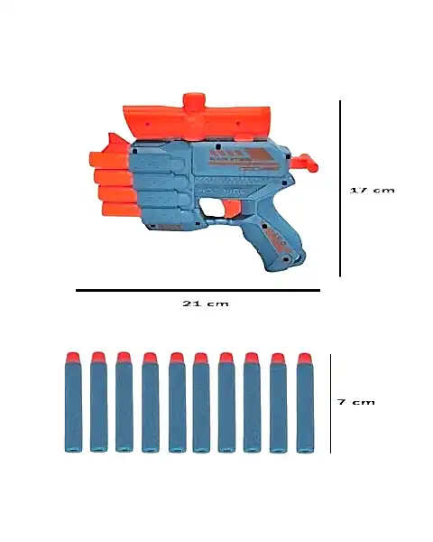 Nişancı 8 Dörtlü Dart Fırlatıcı Silah