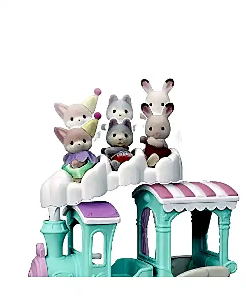 Sylvanian Families Uçan Bulutlu Gökkuşağı Treni