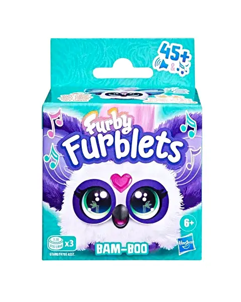 Furby Furblet İnteraktif Peluş Bam-Boo Panda G1698