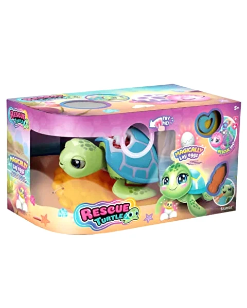 Silverlit Sesli ve Işıklı Hareketli Rescue Deniz Kaplumbağası Yeşil