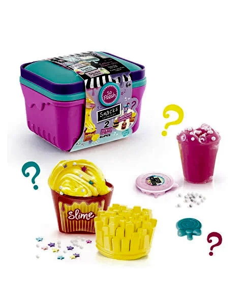 So Slime DIY Slimelicious Mi̇ni̇ Market Sepeti̇ Snacks Collection