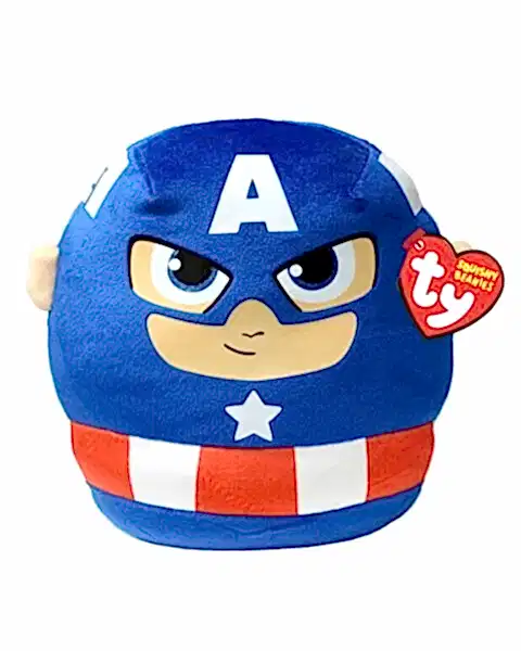 TY Squishy Beanies Captain America 25 Cm