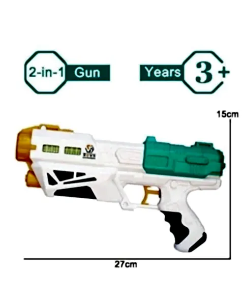 2'si 1 Arada Top Atan Su Tabancası