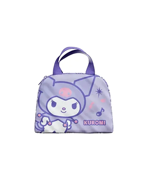 Kuromi Desenli Termal Beslenme Çantası Lila