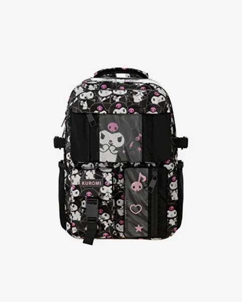 Kuromi Okul Çantası Siyah