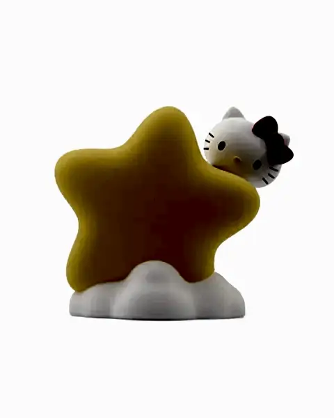 Hello Kitty ve Arkadaşları Yıldız Başucu Lambası Hello Kitty