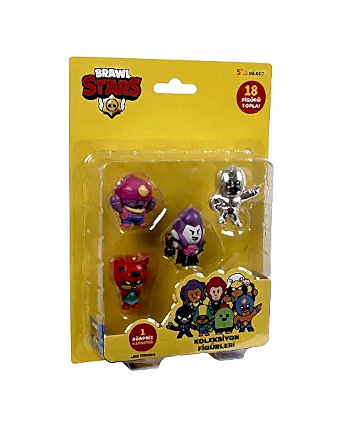 Brawl Stars 5'li Figür Seti Set 4