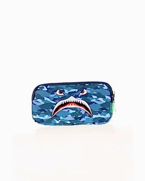 Kaukko Kids&Love 3 Bölmeli Square Shark Kalem Çantası