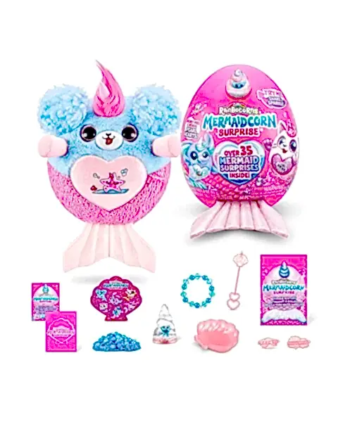 Rainbocorns Mermaidcorn Sürpriz S7-9283 Açık Pembe Si̇mli̇